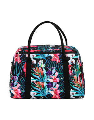 Flowers Fashion Tote Back