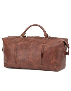 Vegan Leather Duffel Bag