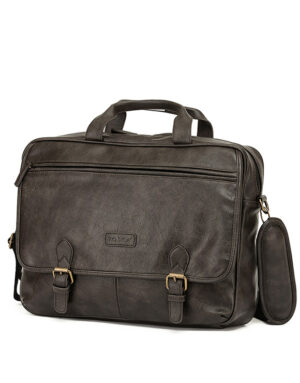Leather briefcase