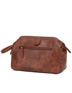 Vegan Leather washbag