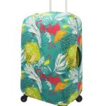 Flower Luggage Cover