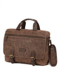 Canvas briefcase