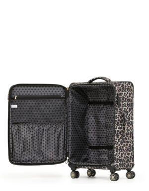Leopard Carry On Soft Open
