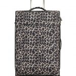 Leopard Print suitcase