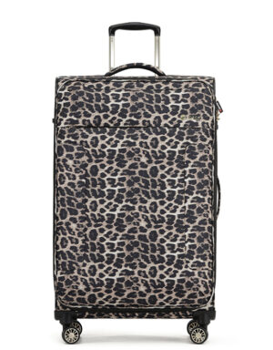 Leopard Print suitcase