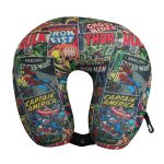 Avengers Print Neck Cushion