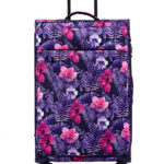Flower Print suitcase