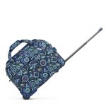 Paisley Print Wheel Bag