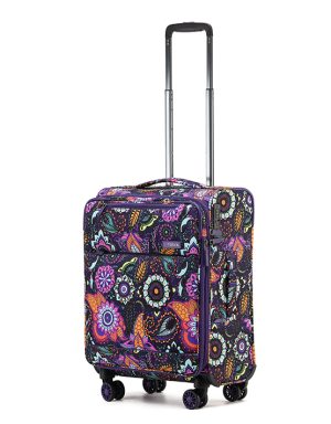 So Lite Paisley Carry On Luggage Case